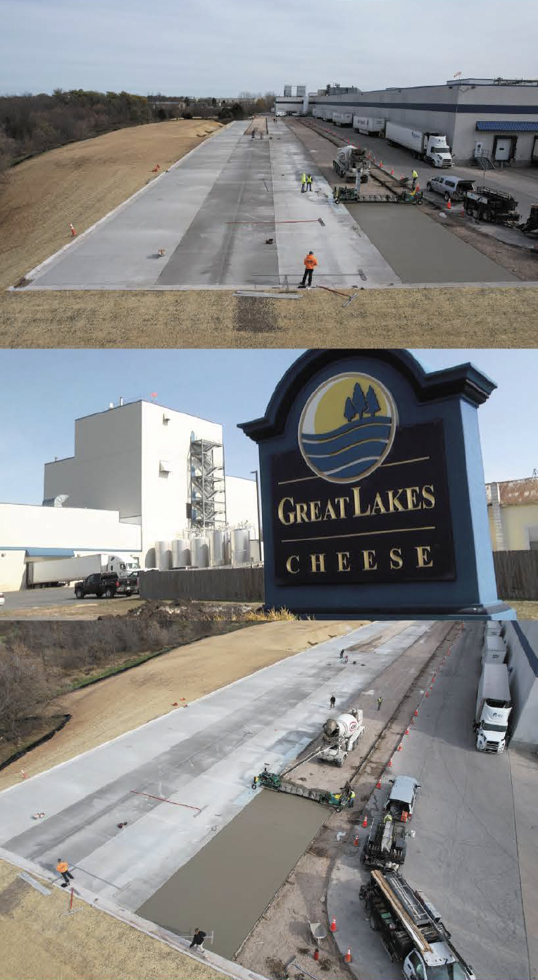 Great Lakes Cheese Exterior Loading Dock