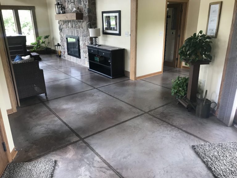 Polished Office Floor
