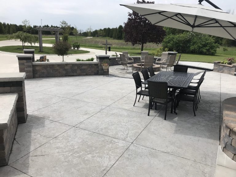 Residential Stamped Patio